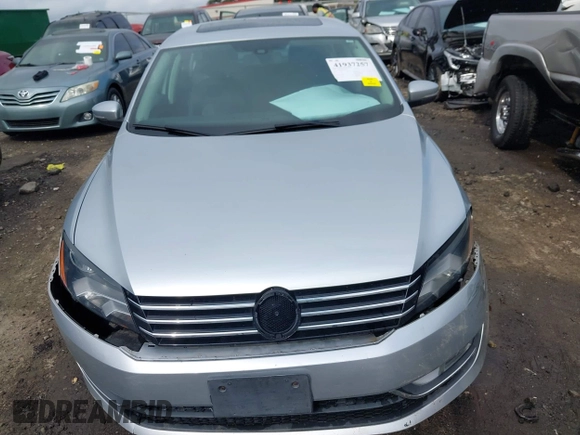 2015 Volkswagen Passat Sport с VIN 1VWBT7A35FC050110, выставлен на аукционе IAAI как лот 41937257 с пробегом 113 396 миль миль и . История ставок и продаж доступна на DreamBid. Изображение 12.