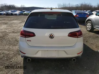 2019 Volkswagen Golf GTI S with VIN 3VW6T7AU6KM015496, listed as a Copart auction lot 46040564 with 49,972 mi miles and Salvage Title. Bid and sale history available at carsss.com. Image 6.