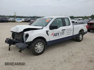 2022 Ford F-150 XL z VIN 1FTEX1CB7NKE05594, wystawiony jako Copart lot #50759655 z przebiegiem 58 040 mil mil oraz Szkoda całkowita • Salvage title. Historia ofert i sprzedaży dostępna na DreamBid. Obrazek 1.