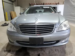 2007 Mercedes-Benz S 550 with VIN WDDNG71X97A085971, listed as a Copart auction lot 49635025 with 104,916 mi miles and Salvage Title. Bid and sale history available at DreamBid. Image 5.