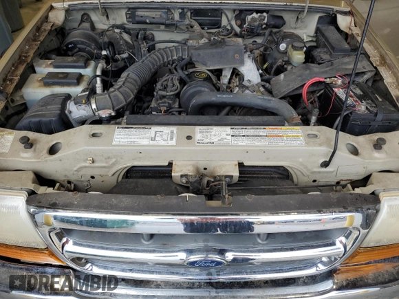 1999 Ford Ranger XL with VIN 1FTYR10C4XPA04269, listed as a Copart auction lot 50975365 with 159,171 mi miles and Non Repairable. Bid and sale history available at DreamBid. Image 11.