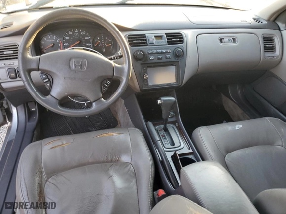 2002 Honda Accord Sdn EX with VIN 1HGCG56602A155146, listed as a Copart auction lot 48723585 with 196,190 mi miles and Salvage Title. Bid and sale history available at carsss.com. Image 8.