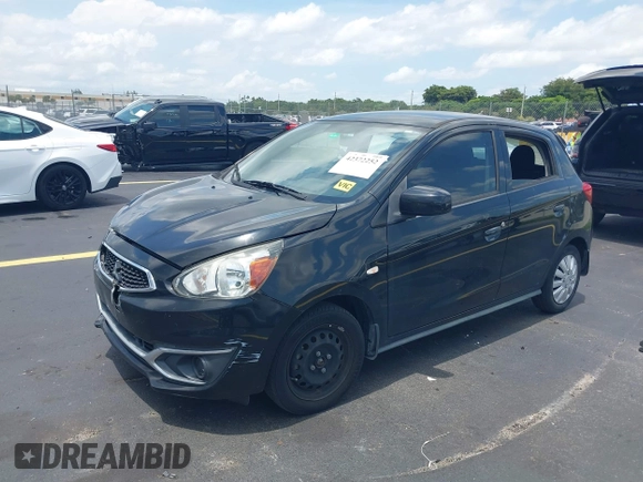 2018 Mitsubishi Mirage ES z VIN ML32A3HJ0JH005967, wystawiony jako IAAI lot #42372252 z przebiegiem 51 999 mil mil oraz . Historia ofert i sprzedaży dostępna na DreamBid. Obrazek 16.