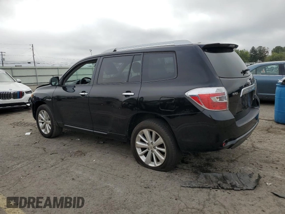 2009 Toyota Highlander Hybrid Limited with VIN JTEEW44A992025930, listed as a Copart auction lot 74084974 with 210,777 mi miles and Salvage Title. Bid and sale history available at carsss.com. Image 2.