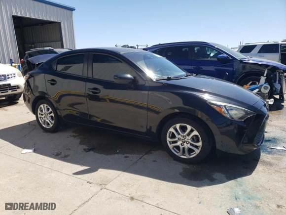 2017 Toyota Yaris iA with VIN 3MYDLBYV0HY169409, listed as a Copart auction lot 50221325 with 75,816 mi miles and Salvage Title. Bid and sale history available at carsss.com. Image 4.