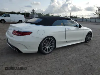 2019 Mercedes-Benz S-Class S 560 with VIN WDDXK8DB5KA037440, listed as a Copart auction lot 50696393 with 31,564 mi miles. Bid and sale history available at carsss.com. Image 3.
