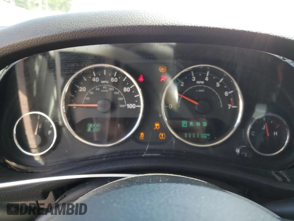2018 Jeep Wrangler JK Unlimited Altitude with VIN 1C4BJWEG4JL867786, listed as a Copart auction lot 48137185 with 111,110 mi miles and Salvage Title. Bid and sale history available at carsss.com. Image 9.