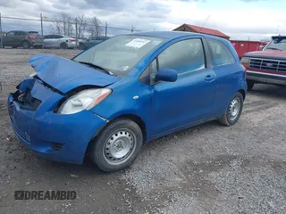 2007 Toyota Yaris with VIN JTDJT923075107182, listed as a IAAI auction lot 41850357 with 177,886 mi miles. Bid and sale history available at carsss.com. Image 2.