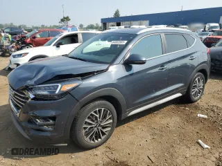2021 Hyundai Tucson Limited with VIN KM8J3CAL1MU284089, listed as a Copart auction lot 64803565 with 23,839 mi miles and Clean title. Bid and sale history available at DreamBid. Image 1.