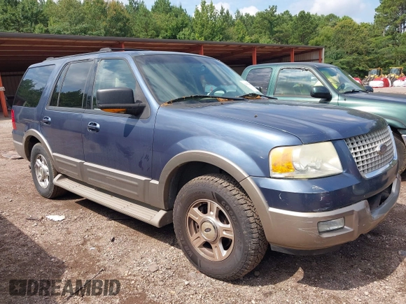 2003 Ford Expedition Eddie Bauer with VIN 1FMFU17L53LC37991, listed as a IAAI auction lot 42632604 with 362,014 mi miles and . Bid and sale history available at DreamBid. Image 1.