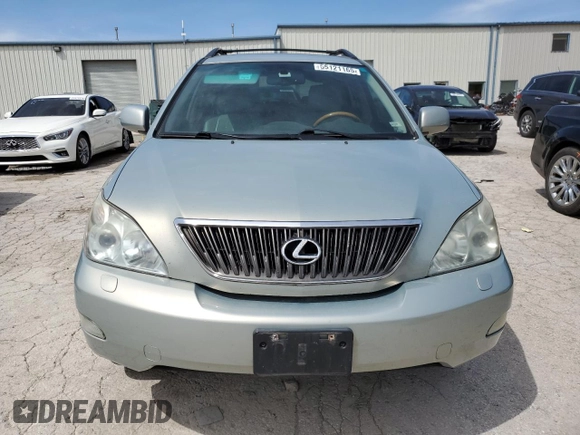 2007 Lexus RX 350 with VIN 2T2HK31U37C046692, listed as a Copart auction lot 55121165 with 252,683 mi miles and Salvage title. Bid and sale history available at DreamBid. Image 5.