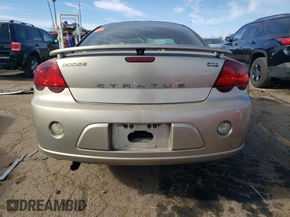 2005 Dodge Stratus SXT z VIN 4B3AG42G25E038535, wystawiony jako Copart lot #75240094 z przebiegiem Nie podano mil oraz Szkoda całkowita • Salvage title. Historia ofert i sprzedaży dostępna na DreamBid. Obrazek 6.