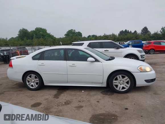 2011 Chevrolet Impala LT Fleet with VIN 2G1WG5EKXB1244946, listed as a IAAI auction lot 42431000 with 134,721 mi miles and . Bid and sale history available at DreamBid. Image 13.