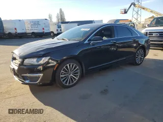2017 Lincoln MKZ Hybrid Premiere with VIN 3LN6L5KU1HR650025, listed as a Copart auction lot 42195145 with 122,608 mi miles and Salvage Title. Bid and sale history available at carsss.com. Image 1.