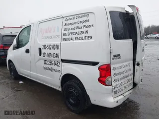 2015 Nissan NV200 SV with VIN 3N6CM0KN6FK713784, listed as a IAAI auction lot 41834734 with NaN miles. Bid and sale history available at carsss.com. Image 3.
