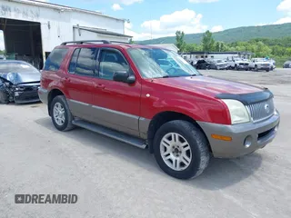 2004 Mercury Mountaineer Convenience with VIN 4M2ZU86K24UJ00614, listed as a IAAI auction lot 42576835 with 162,507 mi miles and . Bid and sale history available at DreamBid. Image 1.