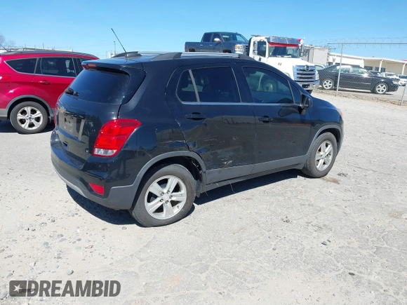 2018 Chevrolet Trax LT with VIN 3GNCJLSB7JL207622, listed as a IAAI auction lot 41693952 with 79,403 mi miles and . Bid and sale history available at carsss.com. Image 4.