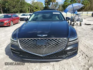 2021 Genesis G80 2.5T with VIN KMTGB4SC5MU046866, listed as a Copart auction lot 76997434 with 68,111 mi miles and Salvage Title. Bid and sale history available at carsss.com. Image 5.