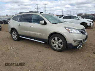 2016 Chevrolet Traverse LTZ with VIN 1GNKVJKD3GJ192400, listed as a Copart auction lot 52664495 with 150,272 mi miles and Salvage Title. Bid and sale history available at DreamBid. Image 4.