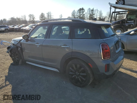 2022 MINI Countryman Cooper with VIN WMZ43BR07N3N30320, listed as a Copart auction lot 46315235 with Not provided miles and Salvage title. Bid and sale history available at DreamBid. Image 2.