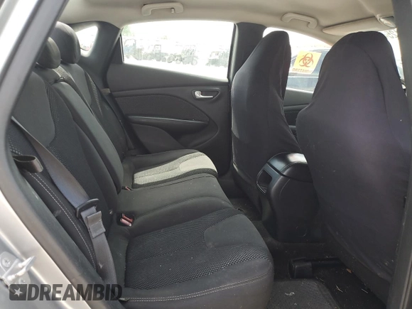 2015 Dodge Dart SXT with VIN 1C3CDFBB2FD146196, listed as a Copart auction lot 54125425 with 137,820 mi miles and Salvage title. Bid and sale history available at DreamBid. Image 10.