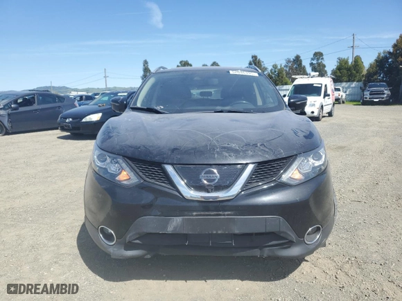 2017 Nissan Rogue Sport S with VIN JN1BJ1CP4HW031915, listed as a Copart auction lot 52046395 with 117,414 mi miles and Salvage Title. Bid and sale history available at carsss.com. Image 5.