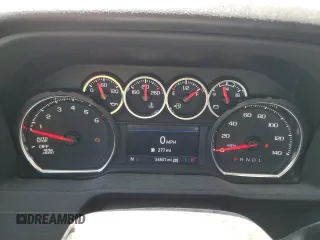 2022 Chevrolet Silverado 1500 Custom Trail Boss with VIN 3GCPYCEL8NG123561, listed as a Copart auction lot 49740345 with 34,837 mi miles and Salvage Title. Bid and sale history available at DreamBid. Image 9.