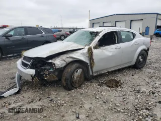 2010 Dodge Avenger SXT z VIN 1B3CC4FB2AN146216, wystawiony jako Copart lot #51542585 z przebiegiem 50 703 mil mil oraz Szkody całkowita. Historia ofert i sprzedaży dostępna na DreamBid. Obrazek 1.