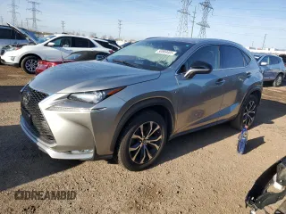 2017 Lexus NX with VIN JTJBARBZ6H2136622, listed as a Copart auction lot 50869485 with 86,906 mi miles and Salvage Title. Bid and sale history available at carsss.com. Image 1.