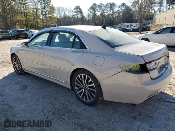 2020 Lincoln Continental Standard with VIN 1LN6L9PK0L5600419, listed as a Copart auction lot 42536435 with 29,106 mi miles and Salvage Title. Bid and sale history available at carsss.com. Image 2.