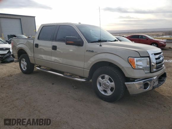 2009 Ford F-150 XL with VIN 1FTPW12V19KC53762, listed as a Copart auction lot 45317785 with 168,184 mi miles and Salvage Title. Bid and sale history available at carsss.com. Image 4.