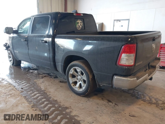 2022 Ram 1500 Big Horn with VIN 1C6RRFFG3NN345917, listed as a IAAI auction lot 41673735 with 33,972 mi miles. Bid and sale history available at carsss.com. Image 3.