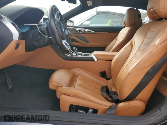 2022 BMW 8 Series 840i with VIN WBADZ4C09NCH78622, listed as a Copart auction lot 77669793 with 0 mi miles. Bid and sale history available at carsss.com. Image 7.