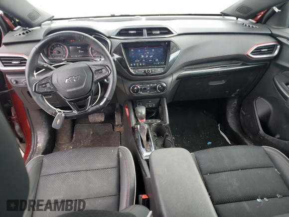 2022 Chevrolet TrailBlazer RS with VIN KL79MTSL8NB080905, listed as a Copart auction lot 45961245 with 42,893 mi miles and Salvage Title. Bid and sale history available at carsss.com. Image 8.