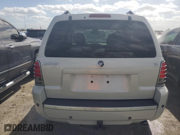 2007 Mercury Mariner Premier with VIN 4M2CU87197KJ06311, listed as a Copart auction lot 79857684 with 63,176 mi miles and Non repairable. Bid and sale history available at DreamBid. Image 6.