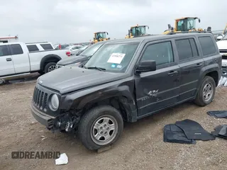 2016 Jeep Patriot Sport with VIN 1C4NJPBA8GD600091, listed as a IAAI auction lot 41958273 with 165,876 mi miles and . Bid and sale history available at carsss.com. Image 18.