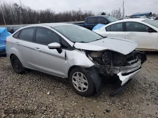 2013 Ford Fiesta S with VIN 3FADP4AJ5DM199101, listed as a Copart auction lot 43119355 with 125,274 mi miles and Salvage Title. Bid and sale history available at carsss.com. Image 4.