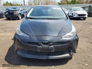 2021 Toyota Prius L Eco with VIN JTDKAMFU6M3150108, listed as a Copart auction lot 53690385 with 105,765 mi miles and Salvage Title. Bid and sale history available at carsss.com. Image 5.
