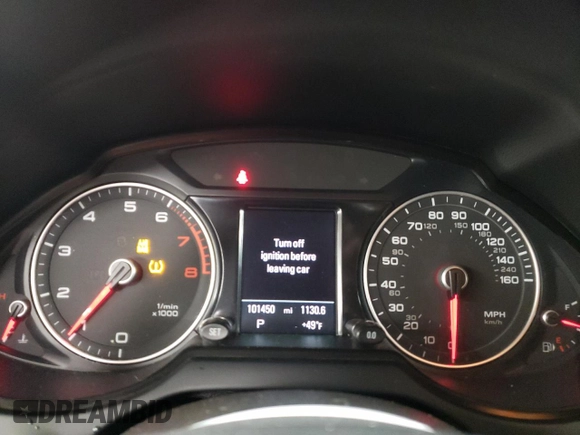 2014 Audi Q5 Premium Plus with VIN WA1DGAFP7EA078939, listed as a Copart auction lot 48198775 with 101,450 mi miles and Salvage Title. Bid and sale history available at carsss.com. Image 9.