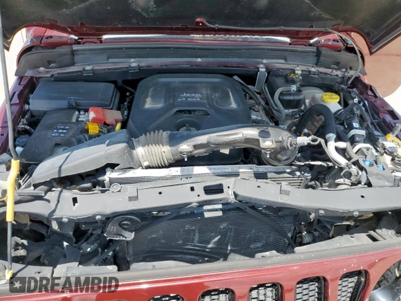 2021 Jeep Wrangler Unlimited Sport S with VIN 1C4HJXDN9MW596033, listed as a Copart auction lot 62300885 with 14,633 mi miles and Salvage title. Bid and sale history available at DreamBid. Image 11.