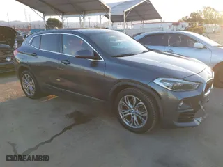 2018 BMW X2 sDrive28i with VIN WBXYJ3C33JEJ75986, listed as a IAAI auction lot 41819076 with 83,530 mi miles. Bid and sale history available at carsss.com. Image 1.