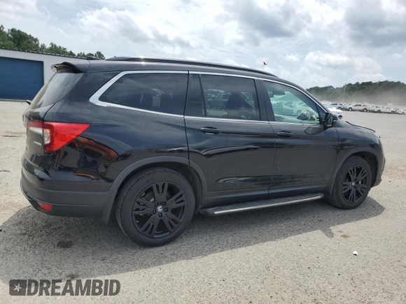 2022 Honda Pilot Special Edition with VIN 5FNYF5H27NB028049, listed as a Copart auction lot 53550535 with 49,813 mi miles and Salvage title. Bid and sale history available at DreamBid. Image 3.