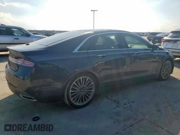 2014 Lincoln MKZ with VIN 3LN6L2GK5ER836216, listed as a Copart auction lot 59079595 with 104,011 mi miles and Salvage title. Bid and sale history available at DreamBid. Image 3.