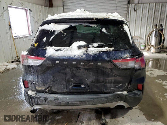 2021 Ford Escape SE with VIN 1FMCU0G61MUA33790, listed as a Copart auction lot 87670975 with 90,850 mi miles and Salvage Title. Bid and sale history available at carsss.com. Image 6.