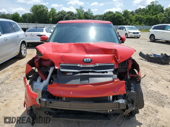 2019 Kia Soul with VIN KNDJN2A20K7004965, listed as a Copart auction lot 57986355 with 76,622 mi miles and Salvage title. Bid and sale history available at DreamBid. Image 5.