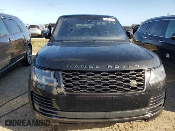 2019 Land Rover Range Rover with VIN SALGR2RVXKA560838, listed as a Copart auction lot 74779554 with 119,157 mi miles and Non Repairable. Bid and sale history available at carsss.com. Image 5.