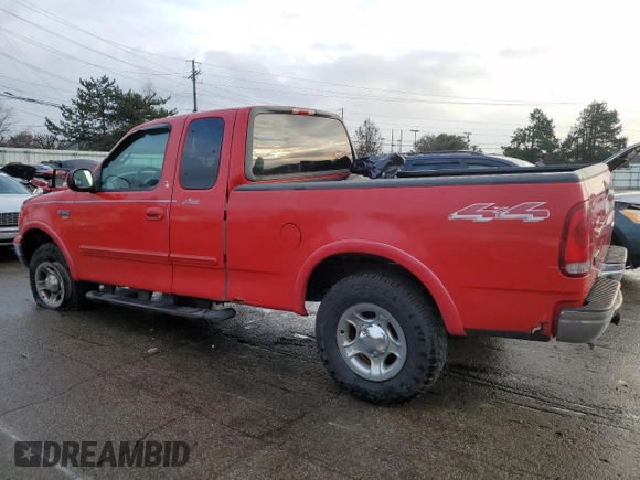 2001 Ford F-150 XL with VIN 1FTRX18L21NA50586, listed as a Copart auction lot 84245554 with 0 mi miles and Salvage Title. Bid and sale history available at carsss.com. Image 2.