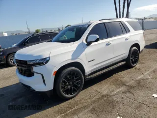 2023 Chevrolet Tahoe RST with VIN 1GNSKRKDXPR120716, listed as a Copart auction lot 52699355 with 44,323 mi miles and Salvage title. Bid and sale history available at DreamBid. Image 1.