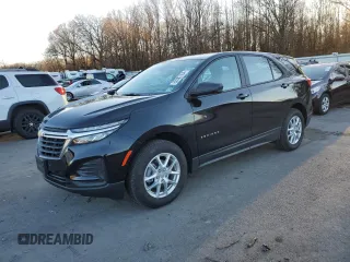 2024 Chevrolet Equinox LS with VIN 3GNAX5EG7RL274354, listed as a Copart auction lot 82383104 with 12,475 mi miles and Salvage Title. Bid and sale history available at carsss.com. Image 1.