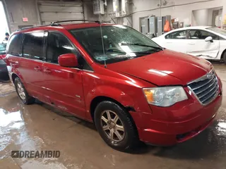 2008 Chrysler Town & Country Touring with VIN 2A8HR54P48R722319, listed as a IAAI auction lot 42262711 with 220,502 mi miles and . Bid and sale history available at DreamBid. Image 1.
